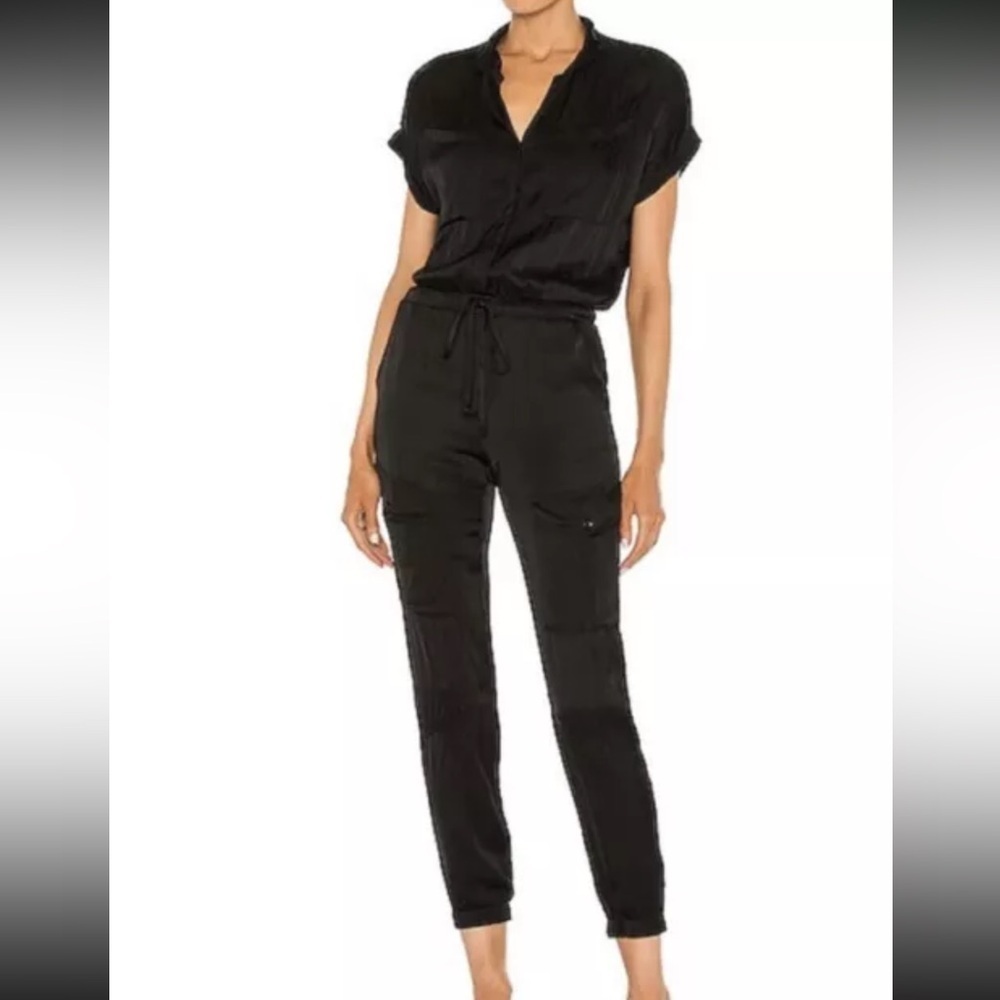 Young Fabulous & Broke Black Utility Jumpsuit